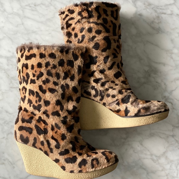 Fluffy Sonya Rykiel boots 39 - Picture 2 of 5